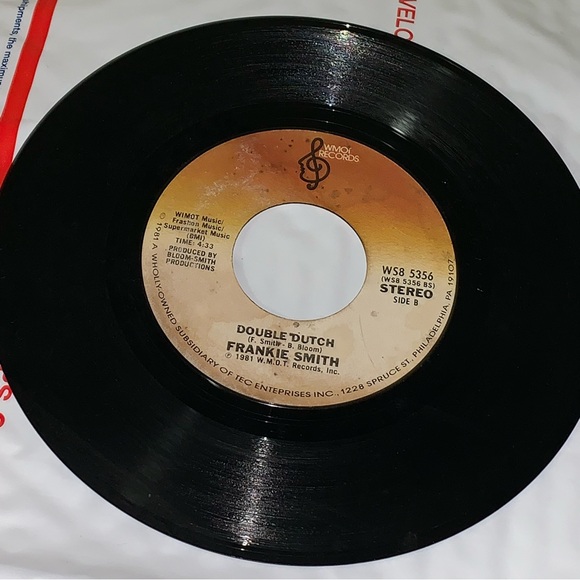 Double Dutch Bus Frankie Smith 45rpm Vinyl Record 7inch NO ART WORK 1981 - Picture 5 of 5